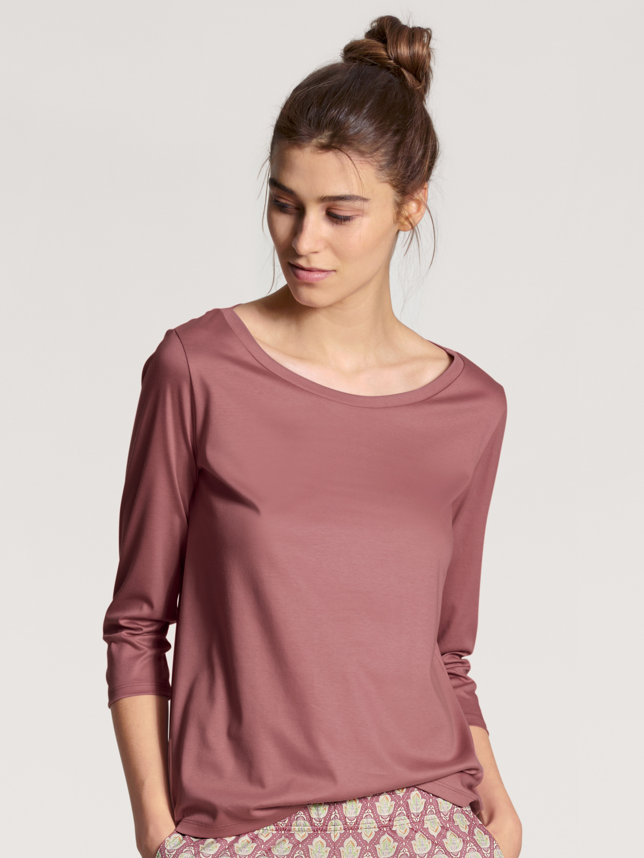 CALIDA Favourites Botanic Shirt, 3/4-Armfür Damen, XS, Rosa, One of my FAVOURITES!