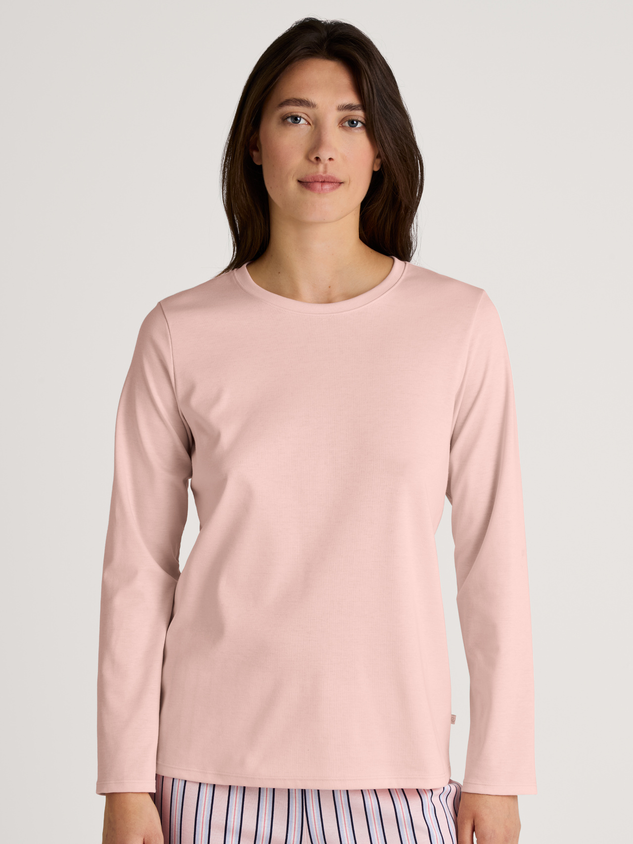 CALIDA Favourites Sleep Langarm-Shirtfür Damen, L, Rosa, Mit Mix & Match zu Wohlfühlmomenten