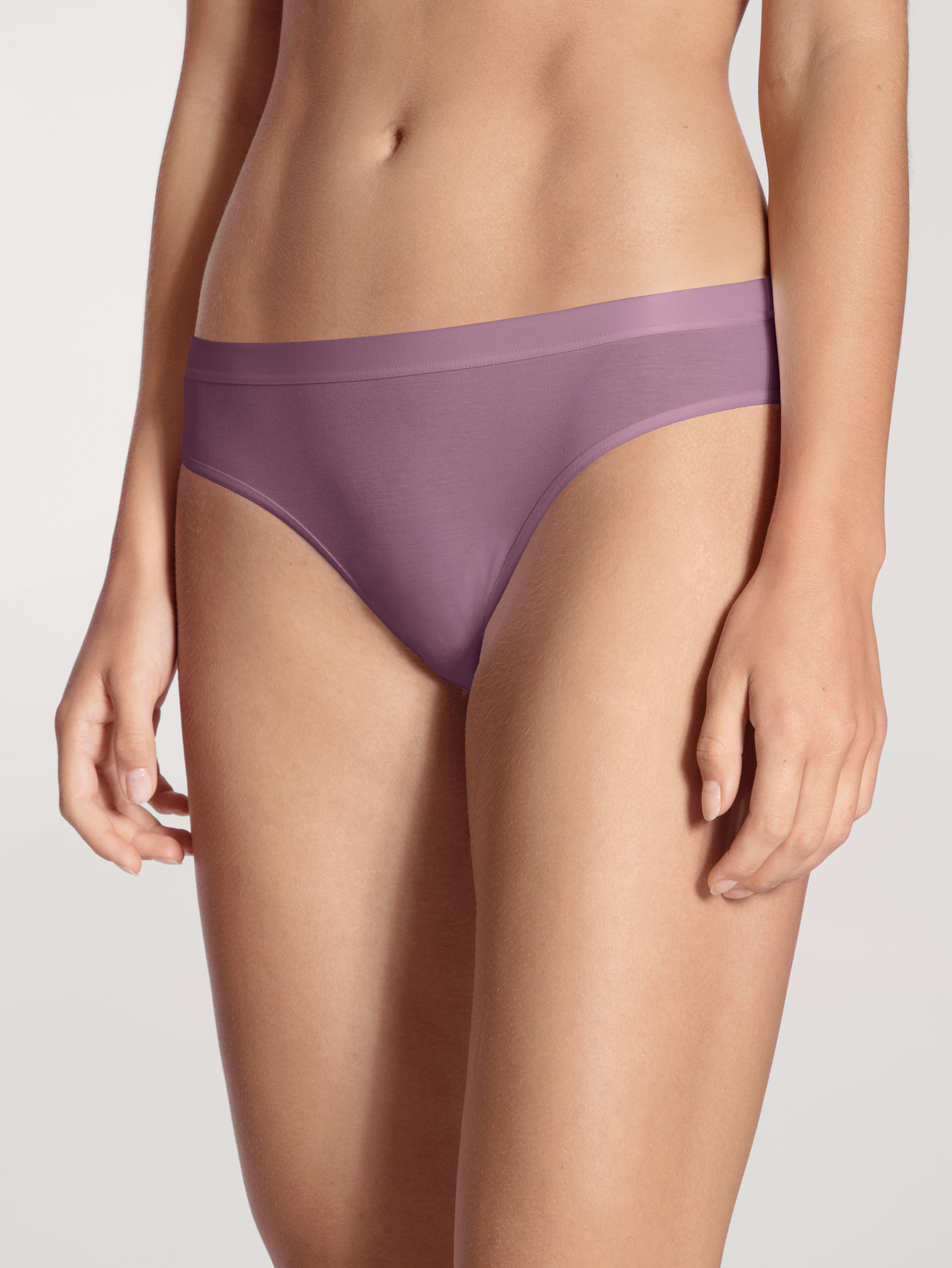 CALIDA Natural Joy Xtra Slip, regular cutfür Damen, S, Violett,   Weich, formstabil, den ganzen Tag komfortabel