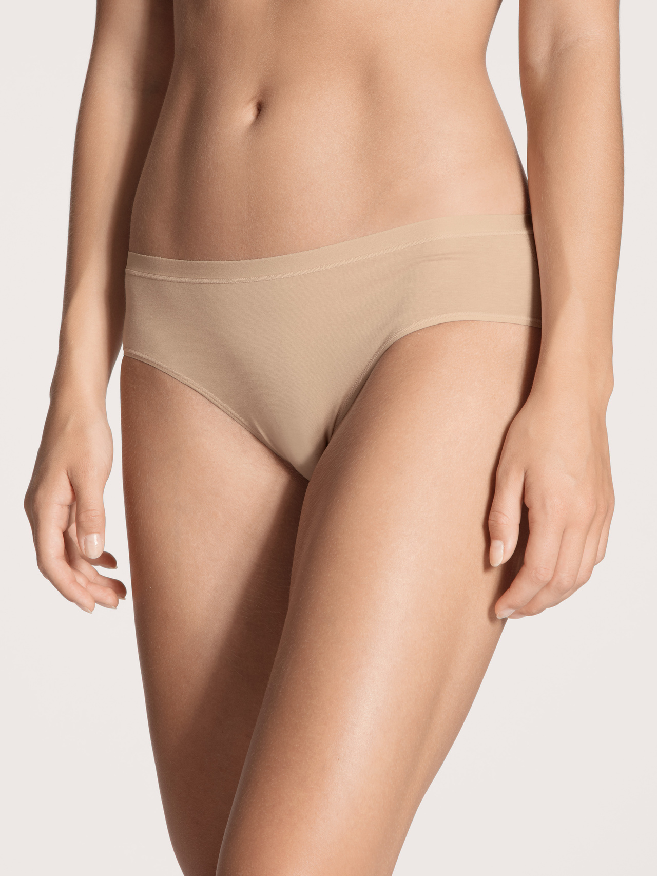 CALIDA Natural Comfort Slip, regular cutfür Damen, M, Beige, Beste Baumwolle, kompromissloser Komfort für jeden Tag