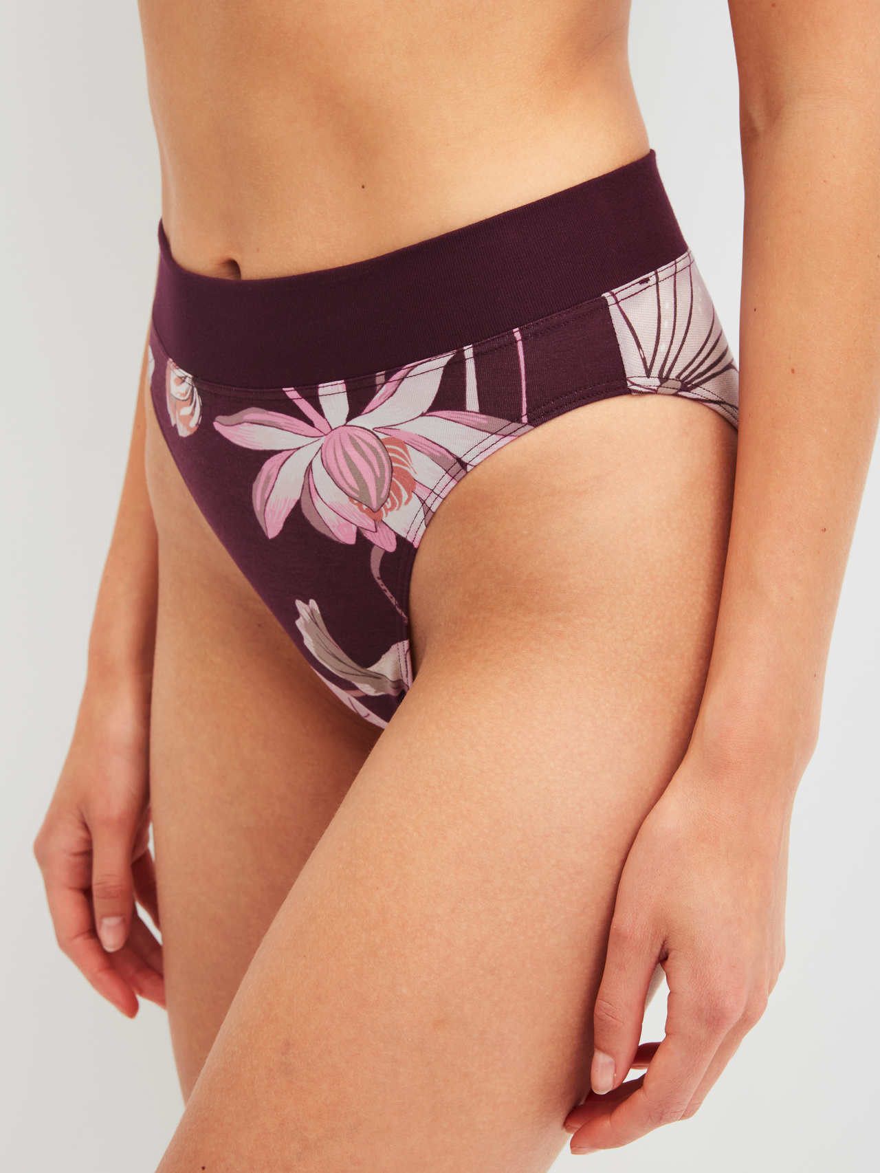 CALIDA Elastic Trend Spec. Slip mit Softbund, high waistfür Damen, S, Rot, So bequem kann sportlich sein