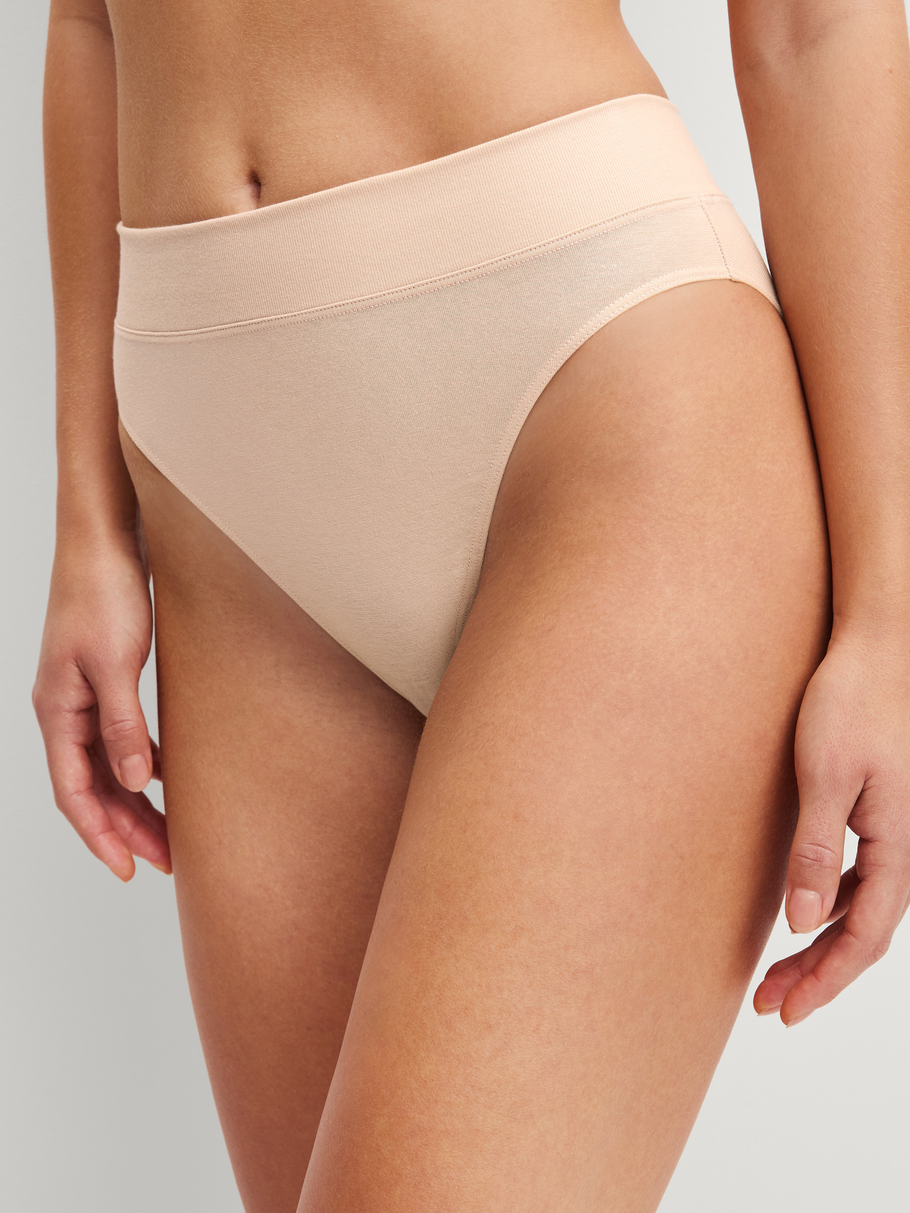 CALIDA Elastic Slip mit Softbund, high waistfür Damen, XS, Rosa, So bequem kann sportlich sein