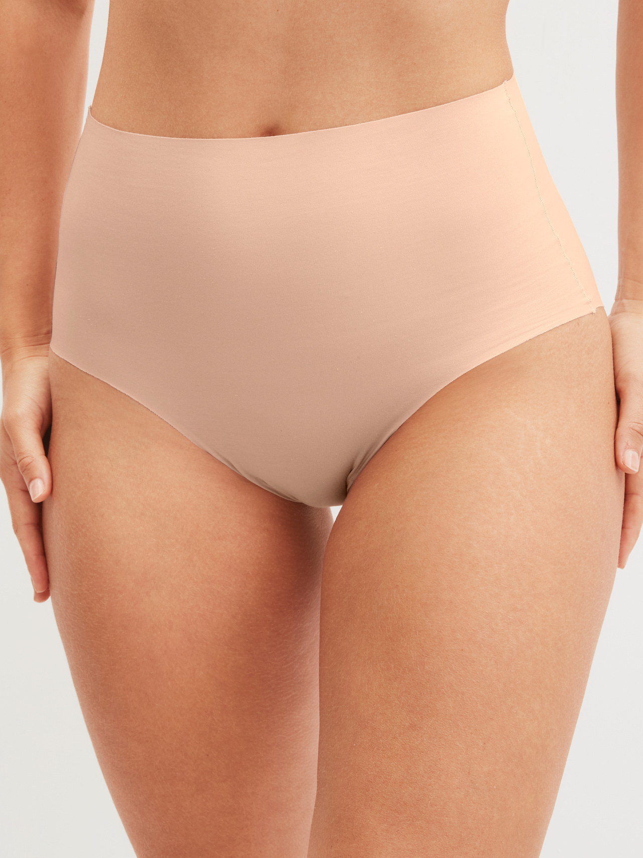 CALIDA Natural Skin Seamless High-Waist Slipfür Damen, S, Rosa, Sanft formend – weich, atmungsaktiv und perfekt sitzend