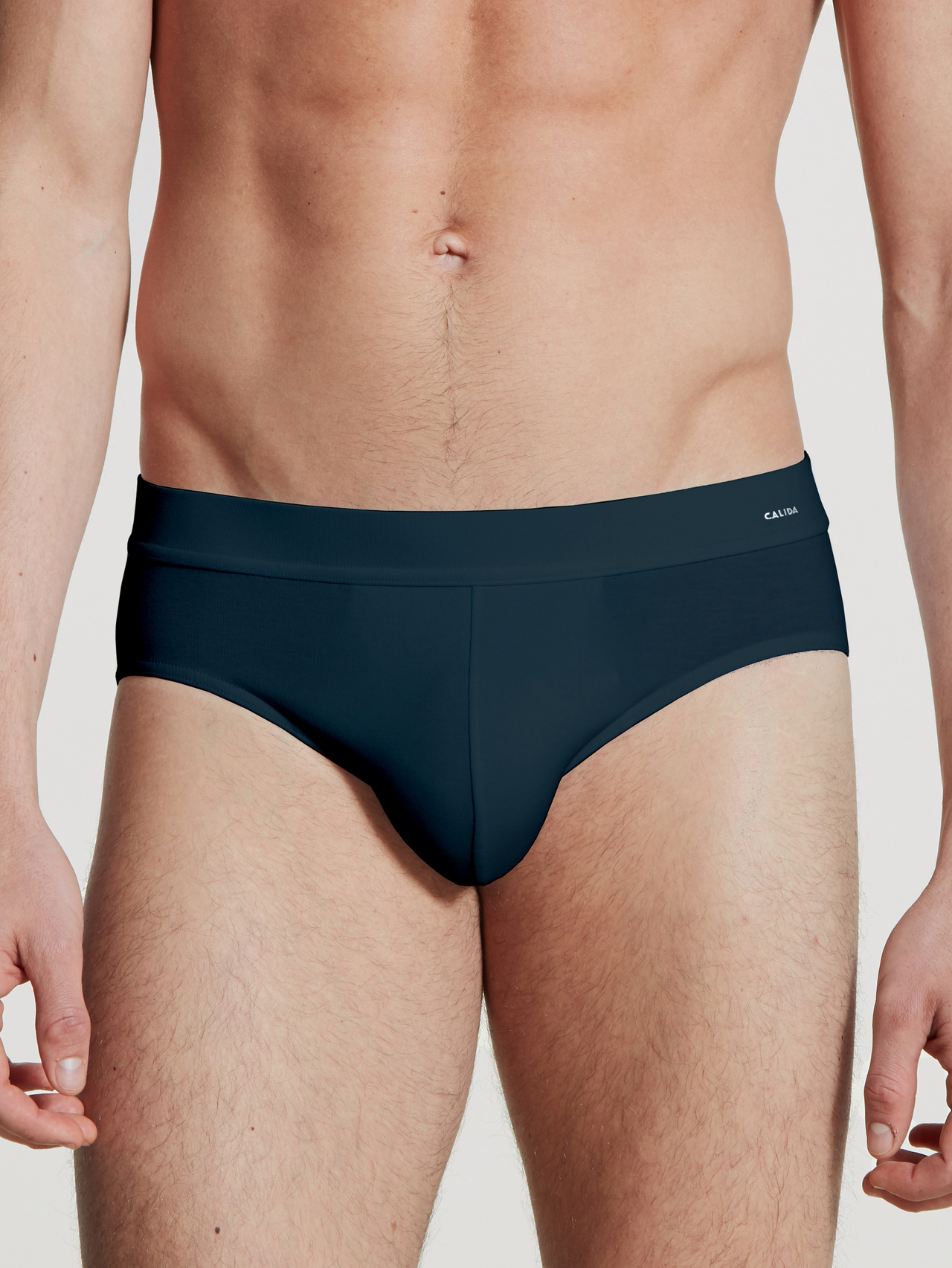 CALIDA Cotton Code Slip, Komfortbundfür Herren, XL, Blau, Dein tägliches Codewort heißt: Komfort