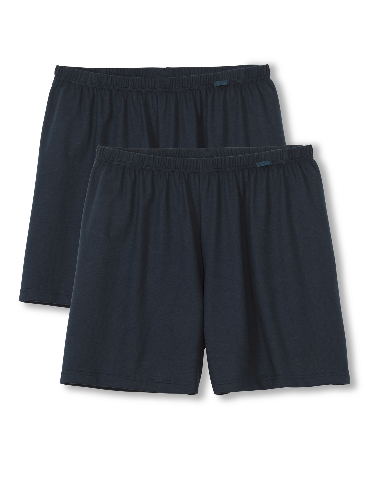 CALIDA Prints Benefit Boxershorts, 2er-Packfür Herren, M, Blau, Doppelter Einsatz für mehr Komfort
