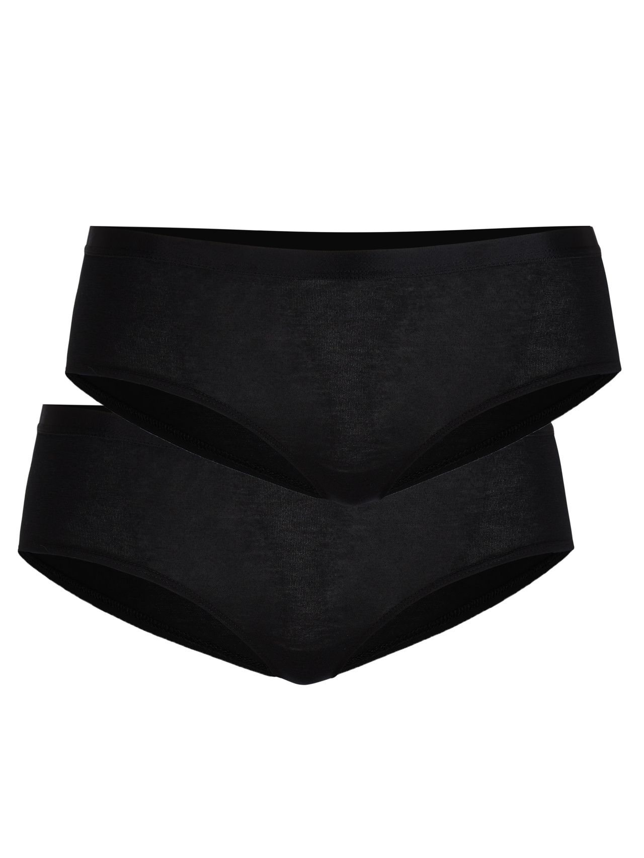 CALIDA Benefit Women Panty, 2er-Packfür Damen, S, Schwarz, Wohlgefühl im Doppelpack