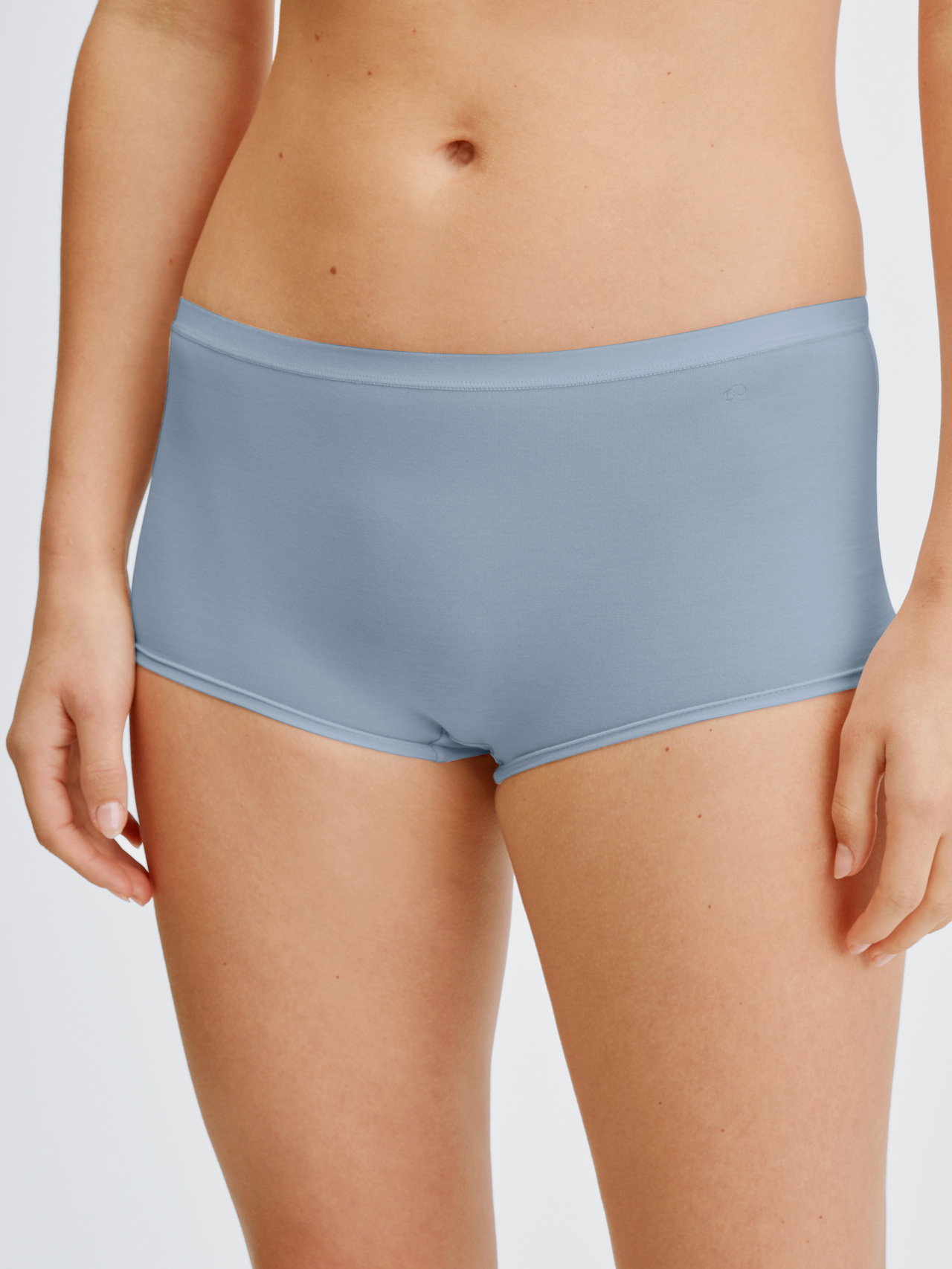 CALIDA Natural Comfort Panty, regular cutfür Damen, L, Grau, Beste Baumwolle, kompromissloser Komfort für jeden Tag
