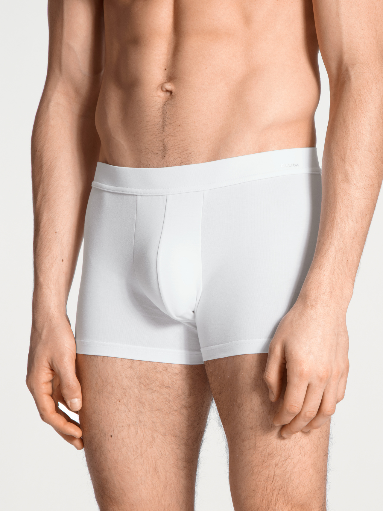 CALIDA Cotton Code Boxer Brief, Komfortbundfür Herren, S, Weiß, Dein tägliches Codewort heißt: Komfort