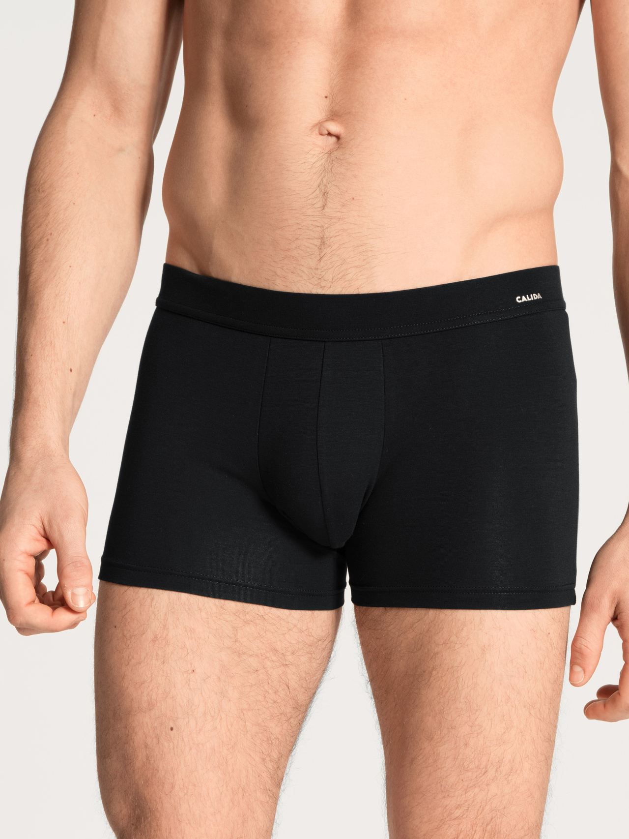 CALIDA Cotton Code Boxer Brief, Komfortbundfür Herren, S, Schwarz, Dein tägliches Codewort heißt: Komfort