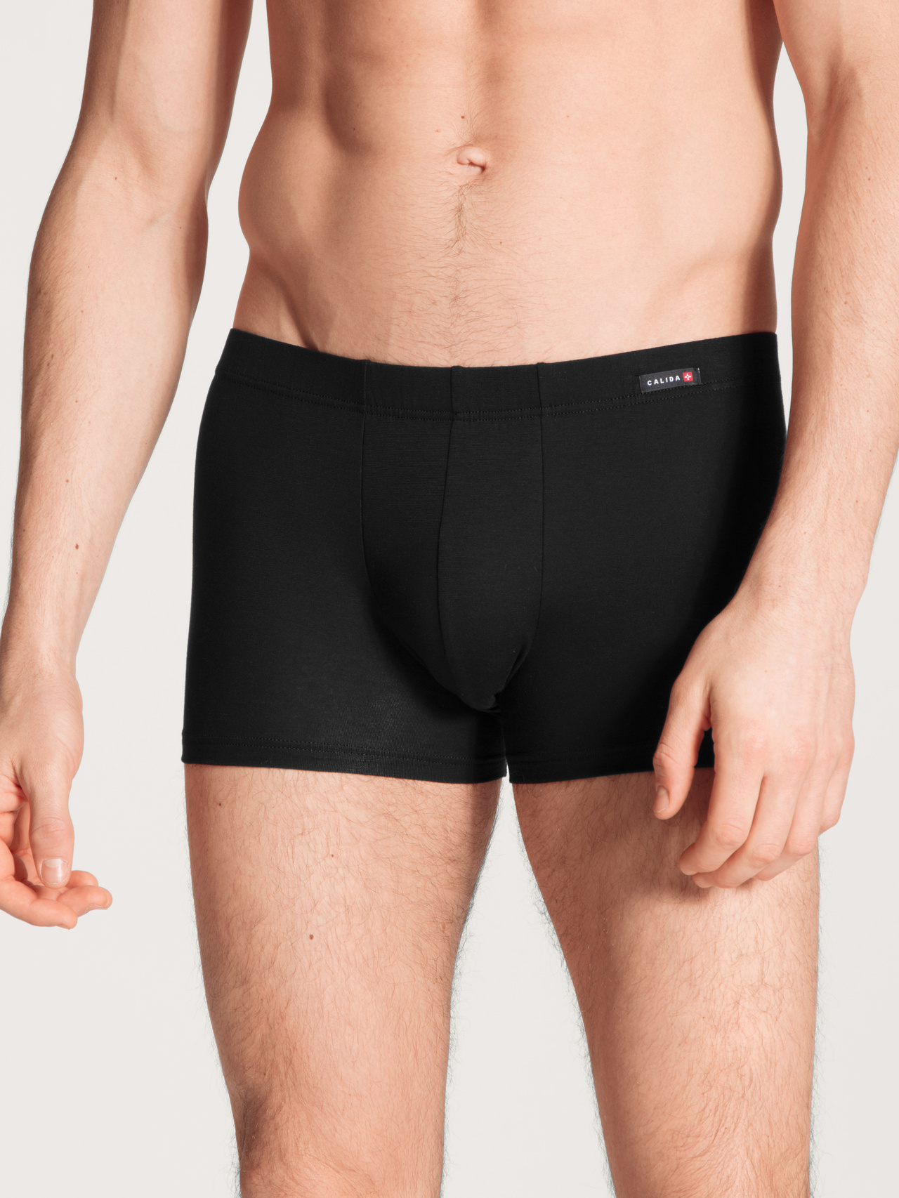 CALIDA Evolution Boxer Brieffür Herren, XXL, Schwarz, Baumwoll-Bestseller für jeden Typ und jeden Tag