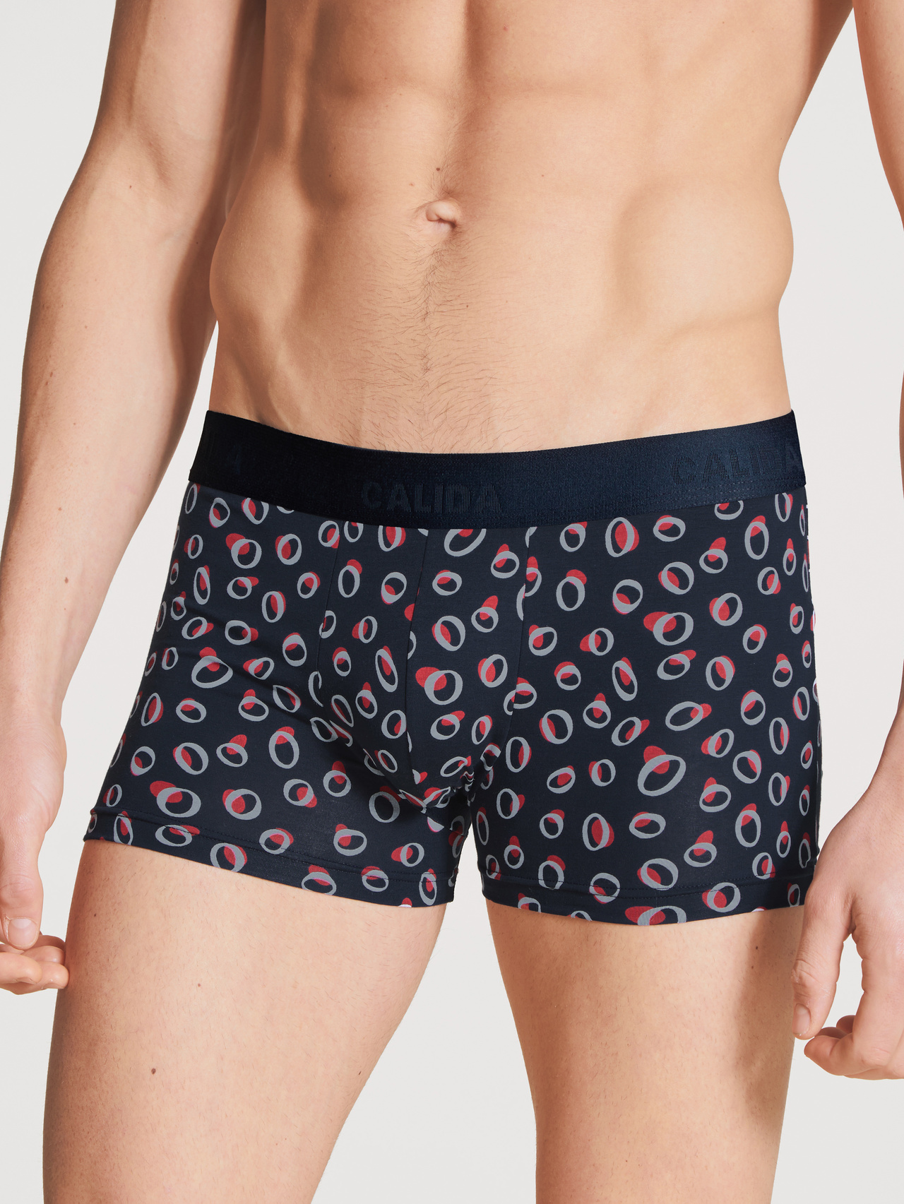 CALIDA Daywear Xtra Boxer Brieffür Herren, L, Blau, Boxer Brief mit swiss+cotton-Gütesiegel