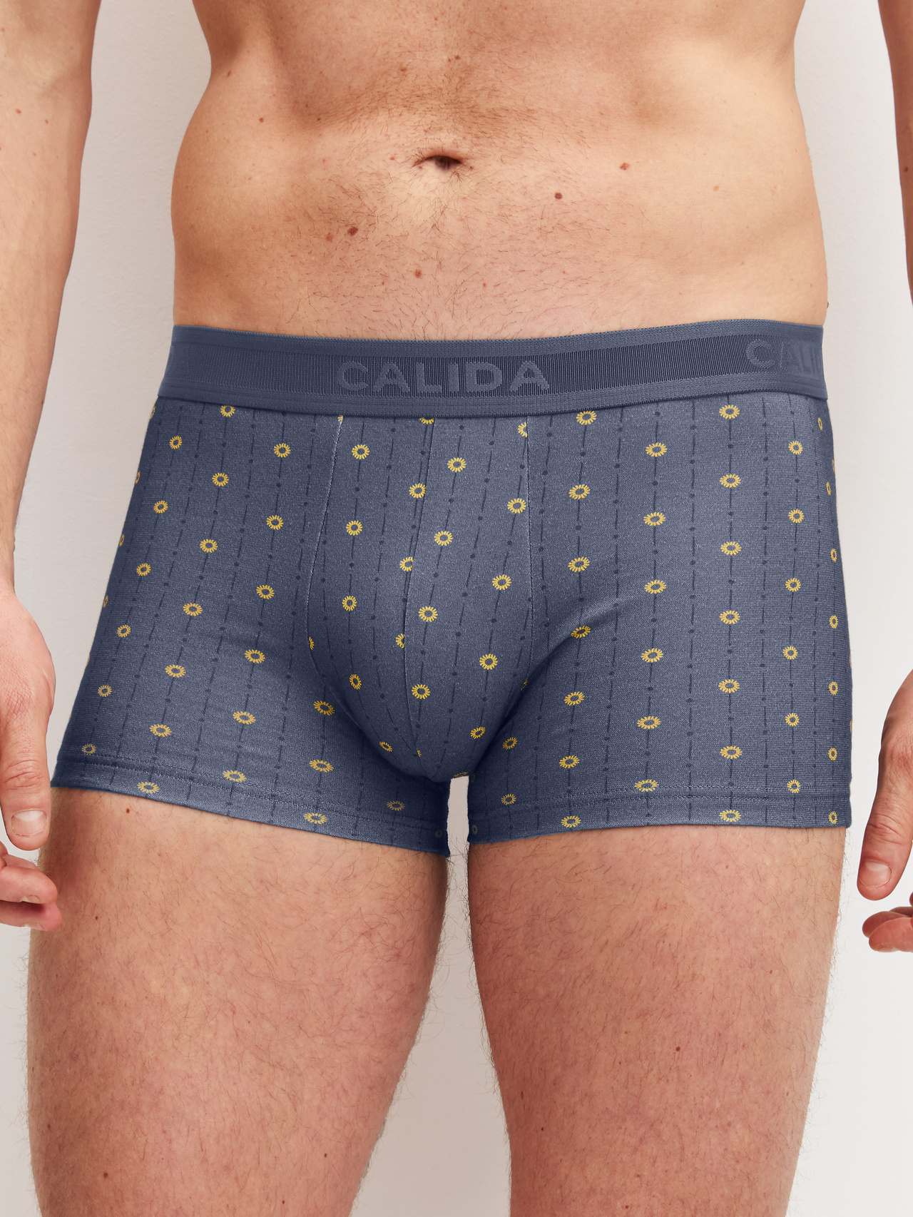 CALIDA EDITION 85 Boxer Brief mit Softgummibundfür Herren, XL, Grau, Vertraute Klassiker im Jubiläumsdesign
