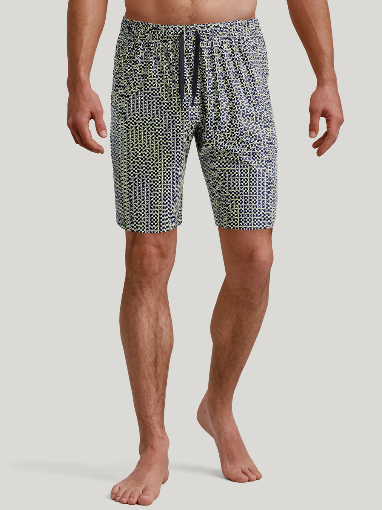 CALIDA Remix Xtra Bermudas mit Seitentaschenfür Herren, S, Grün, Hochwertige Kombinationsmöglichkeiten