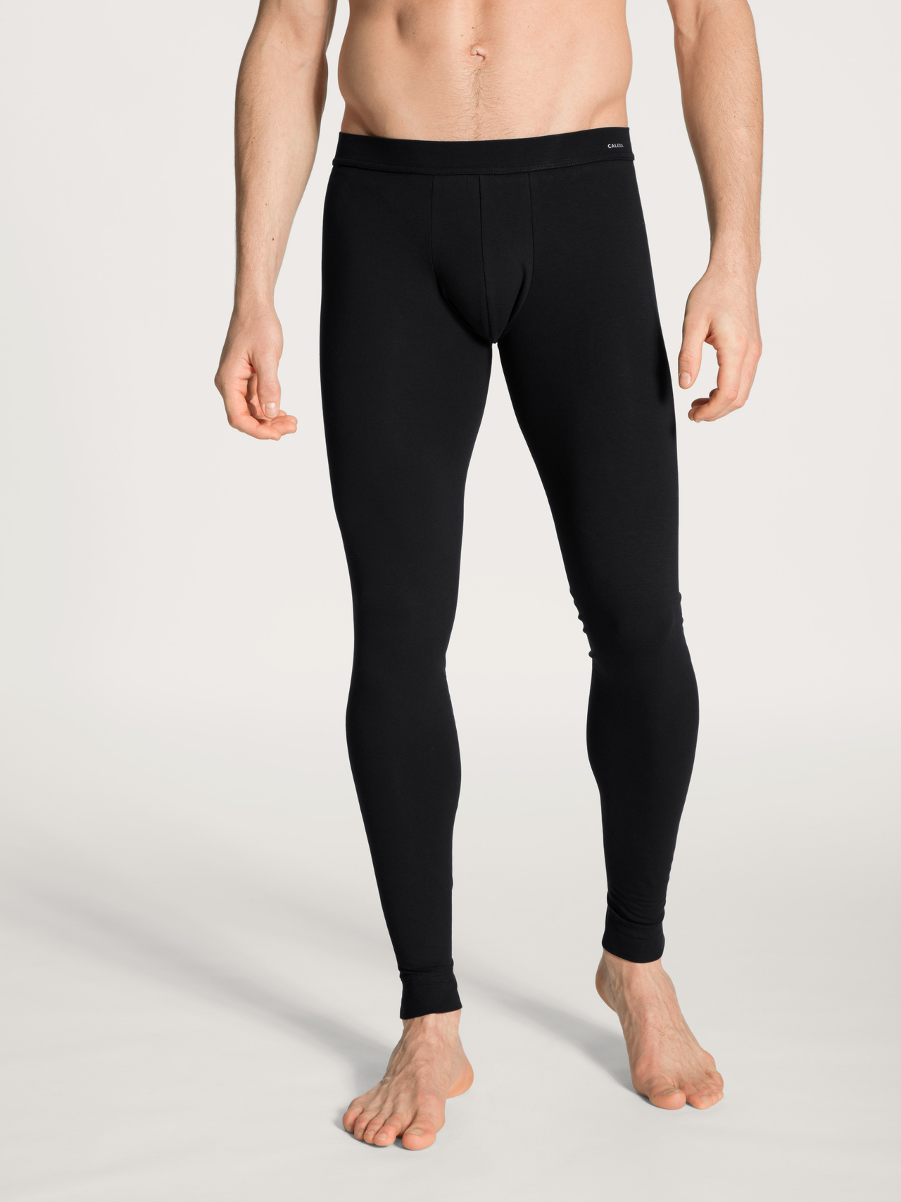 CALIDA Cotton Code Lange Unterhose, Komfortbundfür Herren, XXL, Schwarz, Dein tägliches Codewort heißt: Komfort