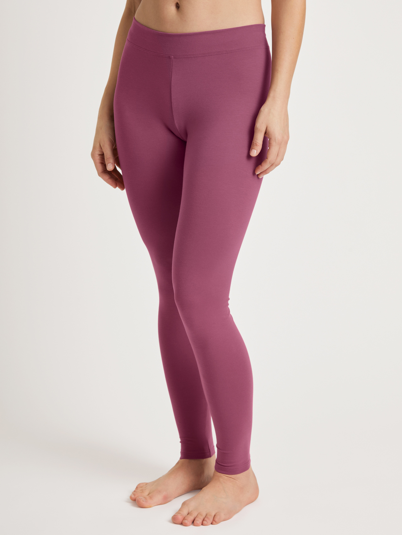 CALIDA Elastic Leggingsfür Damen, XS, Violett, So bequem kann sportlich sein