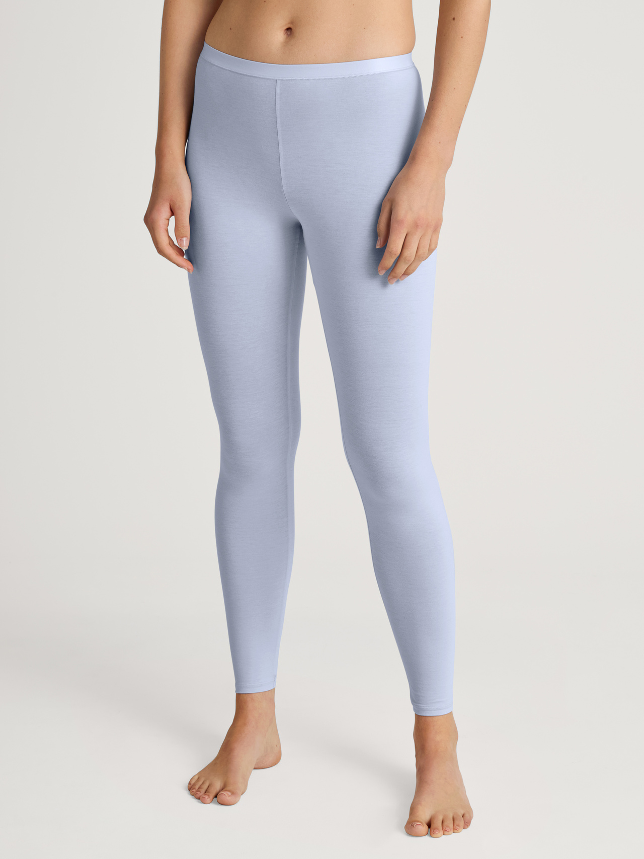 CALIDA Natural Comfort Leggingsfür Damen, S, Blau, Beste Baumwolle, kompromissloser Komfort für jeden Tag