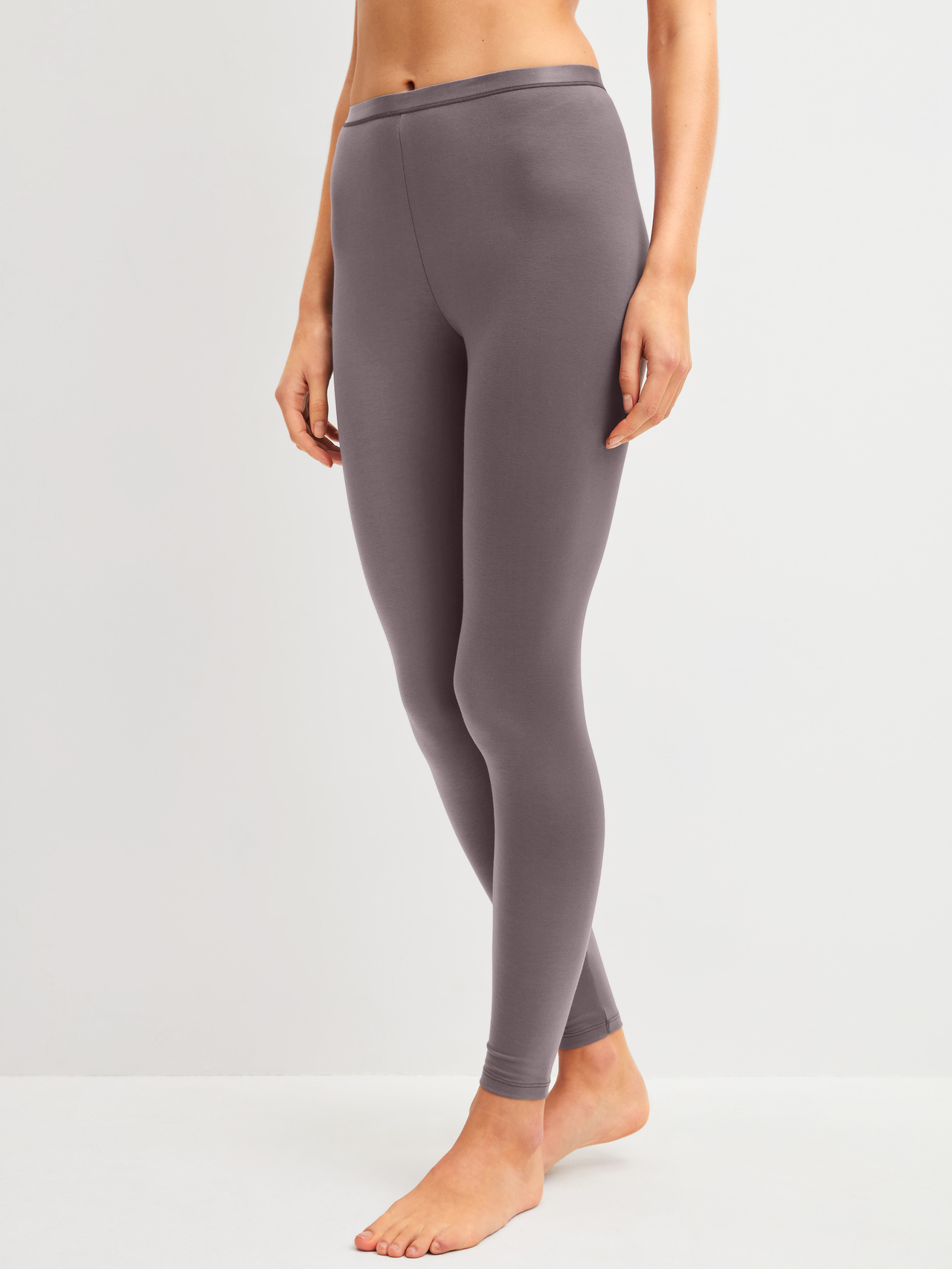 CALIDA Natural Comfort Leggingsfür Damen, L, Braun, Beste Baumwolle, kompromissloser Komfort für jeden Tag