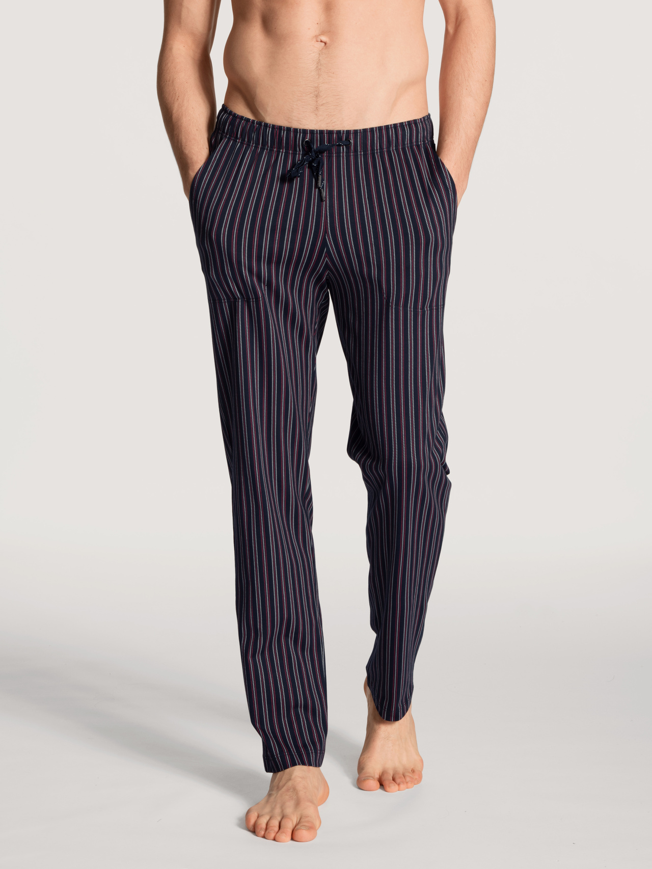 CALIDA Remix Basic Sleep Pantsfür Herren, M, Rot, Vielfältig kombinierbar für sportlich entspannte Momente