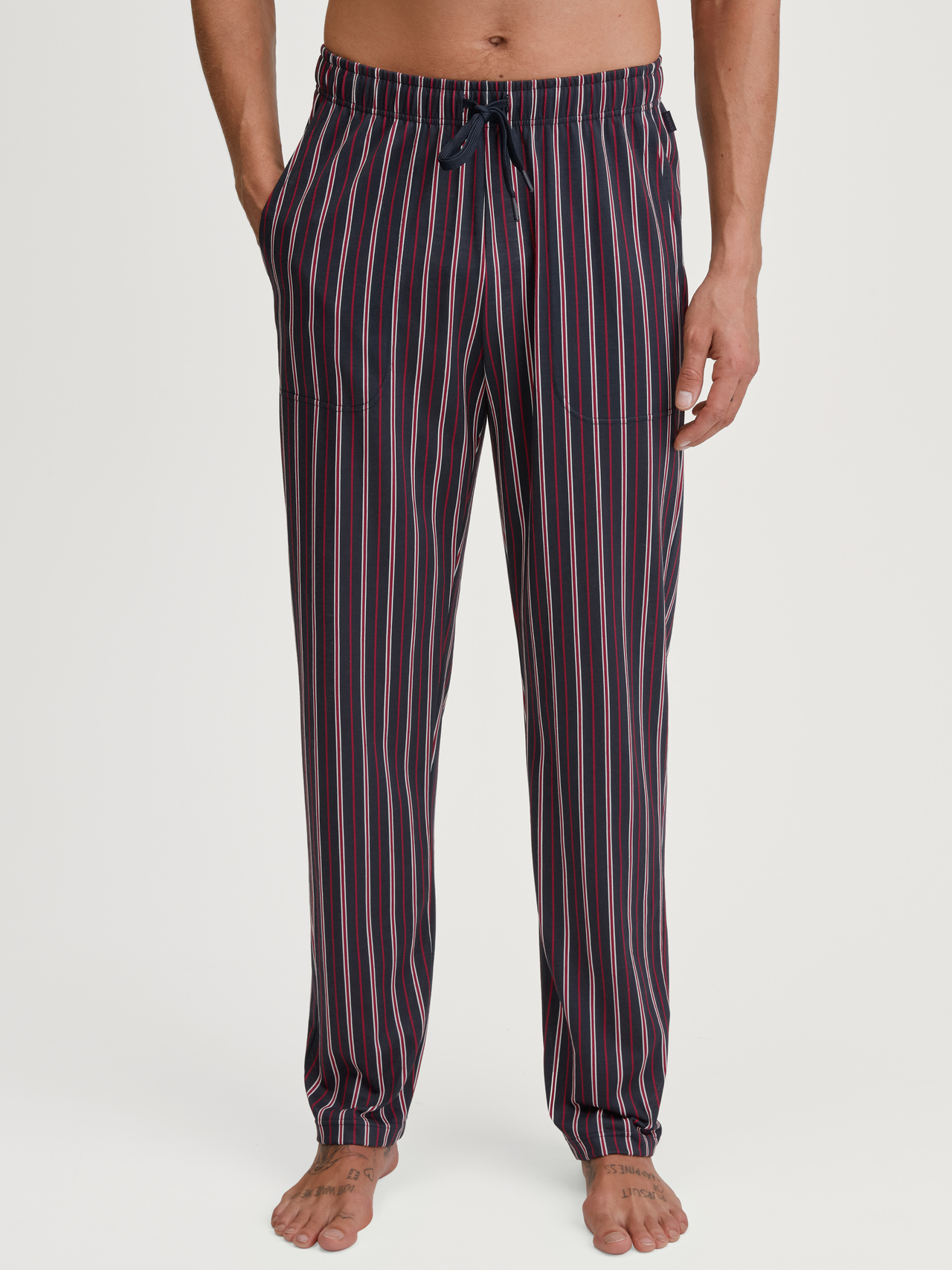 CALIDA Remix Basic Sleep Pyjamahose mit Seitentaschenfür Herren, XXL, Rot, Lässig, bequem & stilvoll