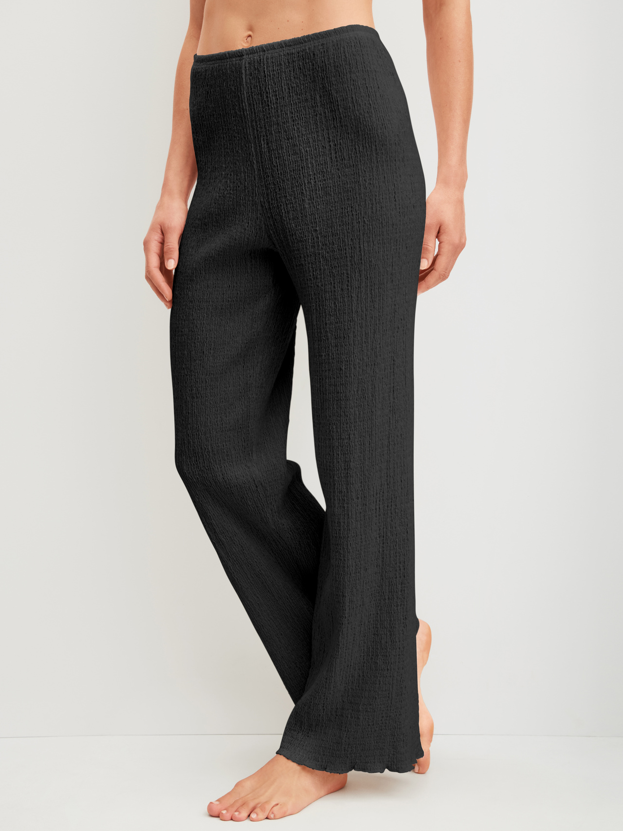 CALIDA Favourites Layering Pyjamahosefür Damen, XS, Schwarz,