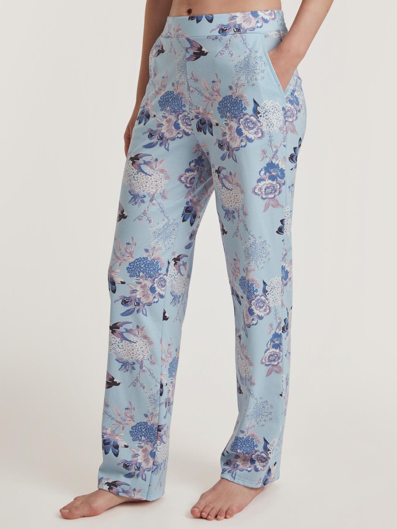 CALIDA Favourites Element Pantsfür Damen, XS, Blau, Mit Mix & Match und 100% Baumwolle durch eine entspannte Nacht
