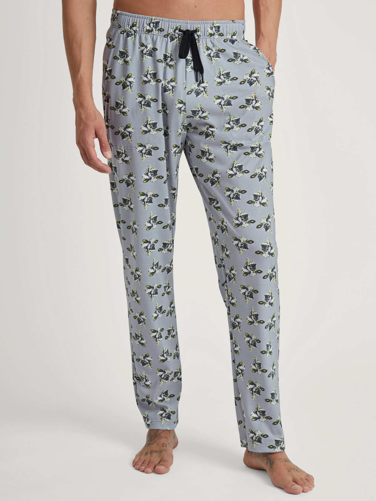 CALIDA RMX Sleep Leisure Pantsfür Herren, M, Grau, Tradition verbindet