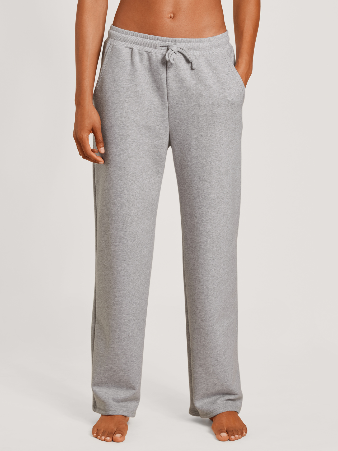 CALIDA Circular Lounge Pantsfür Damen, XXS, Grau, Kreislauffähige Lounge-Leistung