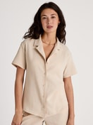 CALIDA Favourites Sun Short-sleeved shirt, buttoned down