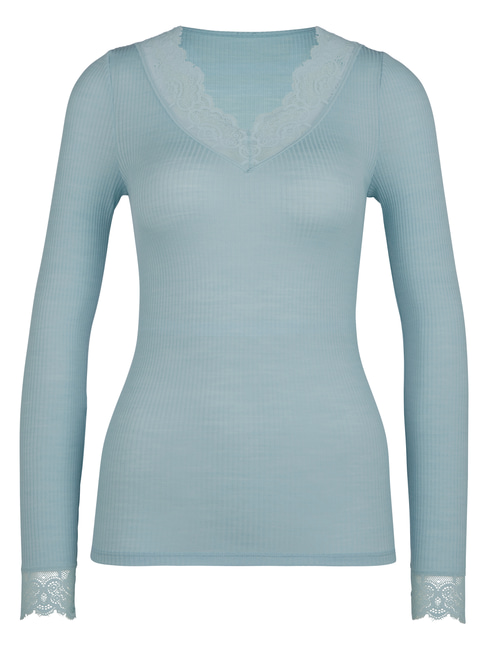 CALIDA Silky Wool Joy Langarm-Shirt aus Wolle-Seide