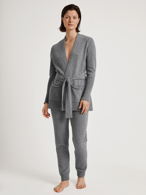 CALIDA The Cosy Collection Knitted trousers with cuffs made of merino wool