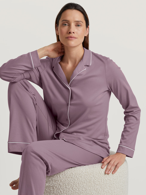 CALIDA Night Lovers Pyjama boutonné sur toute la longueur