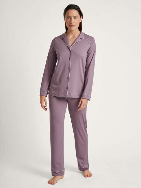 CALIDA Night Lovers Pyjama boutonné sur toute la longueur