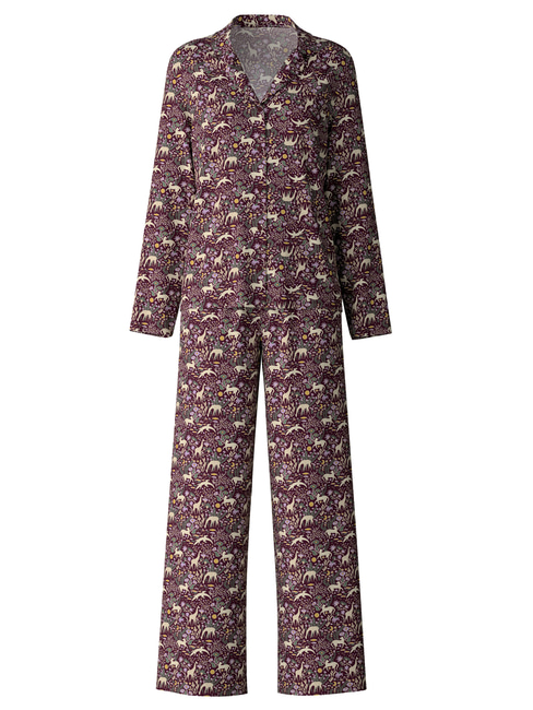 CALIDA African Dreams Pyjama boutonné sur toute la longueur