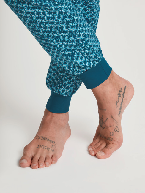 CALIDA Relax Imprint 3 Pyjama with cuff