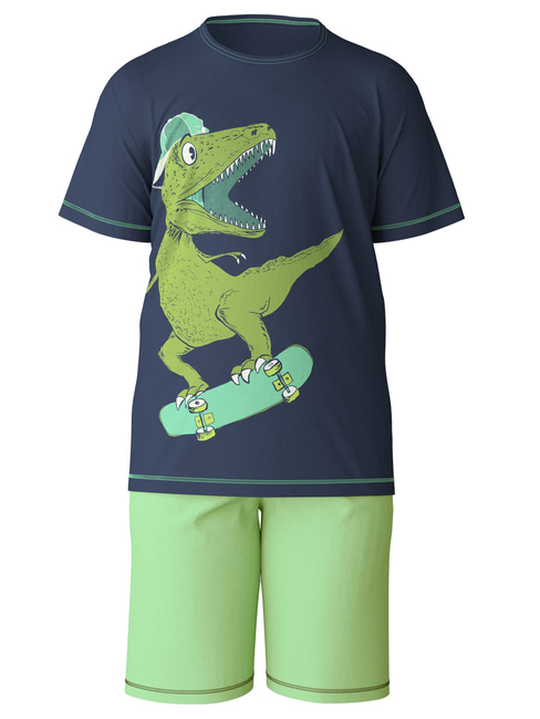 CALIDA Kids Dino Jungen Kurz-Pyjama