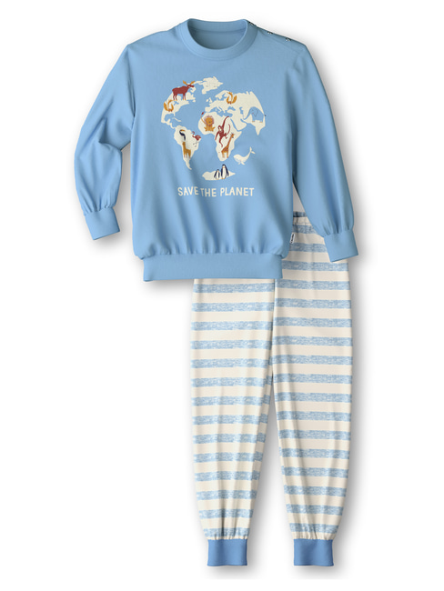 CALIDA Toddlers Animals Pyjama avec bords élastiques