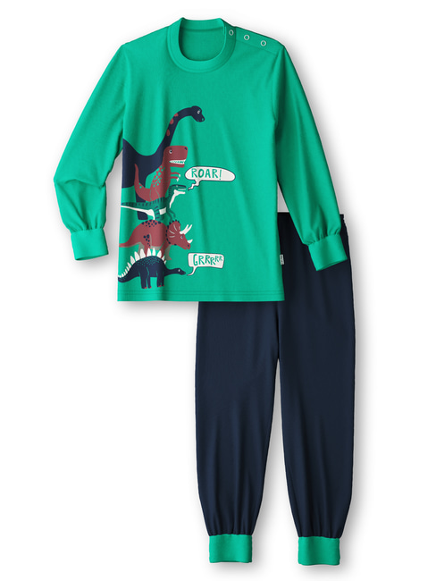 CALIDA Toddlers Dino Kinder Bündchen-Pyjama