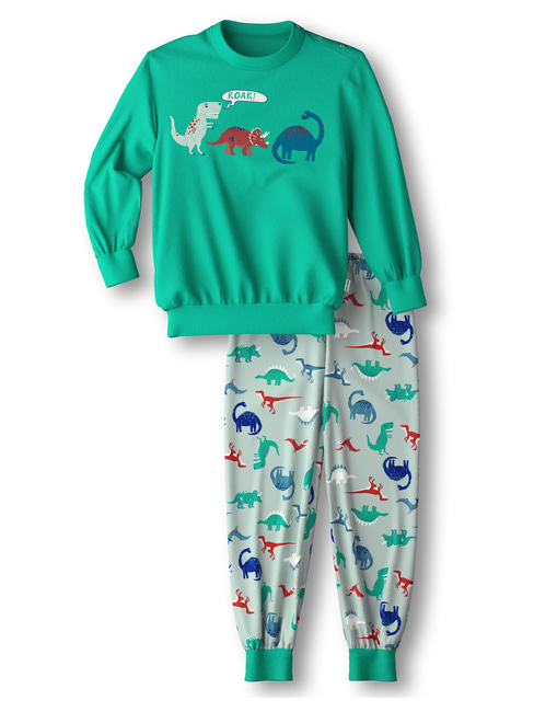 CALIDA Toddlers Dino Pyjama avec bords élastiques