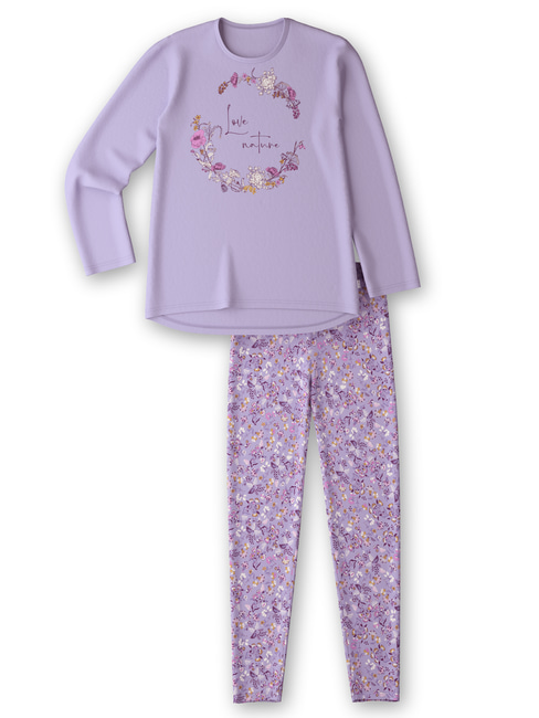 CALIDA Kids Botanic Mädchen Pyjama