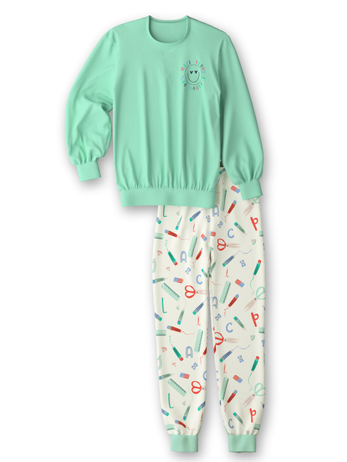 CALIDA Kids ABC Pyjama with cuff