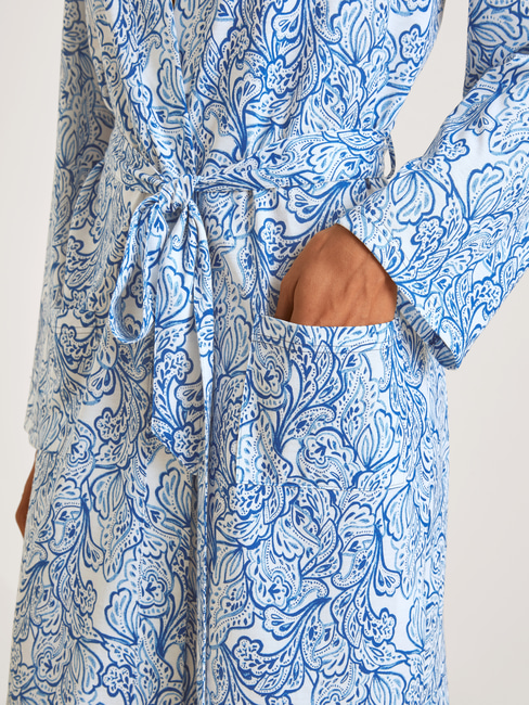 CALIDA Favourites Paisley Kimono, Länge 100 cm