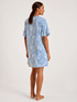 CALIDA Favourites Paisley Short sleeve nightdress, length 90cm