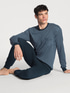CALIDA Relax Imprint Pyjama avec bords élastiques