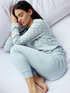 CALIDA Midnight Love Pyjama with cuff