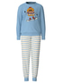 CALIDA Kids Stripes Jungen Bündchen-Pyjama