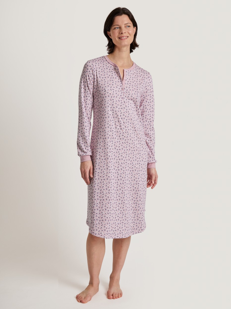 Women s long sleeved nightgowns Stylish comfortable